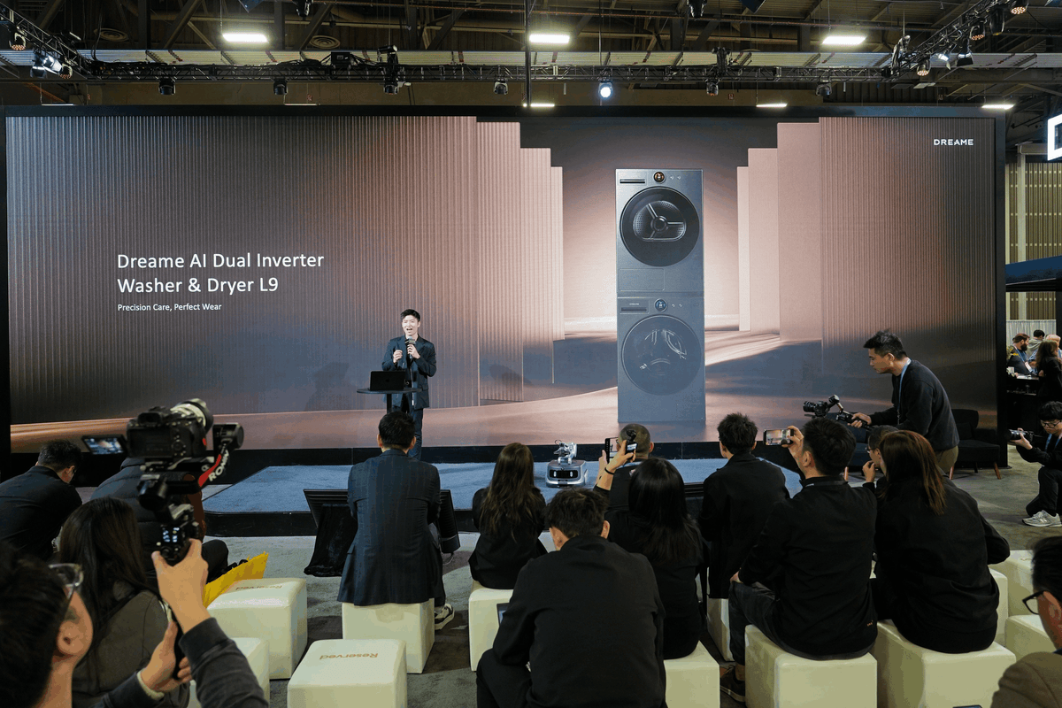 从巅峰旗舰到完整生态追觅洗衣机在CES舞台上展示AI洗护野心(图9)